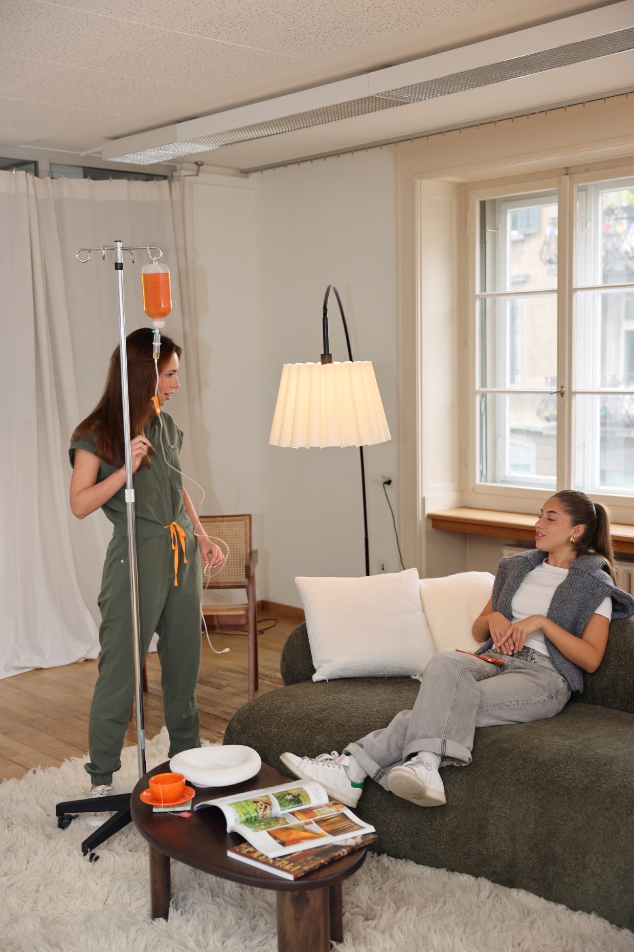 An infusion at ivi Clinic